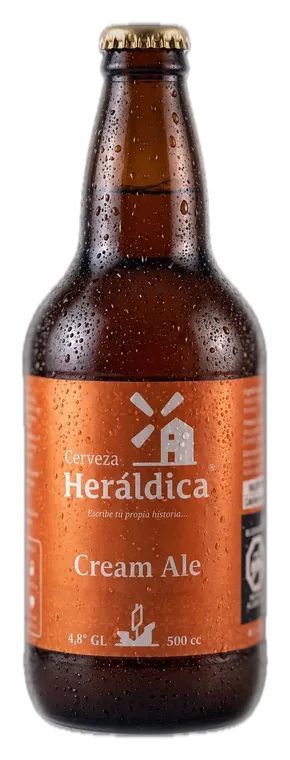 Botella de Cream Ale de Heráldica